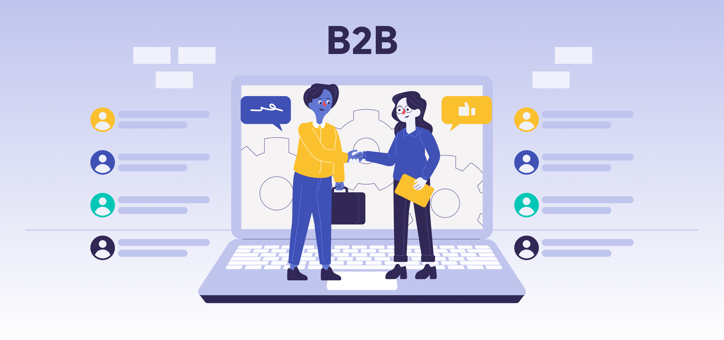 De onde vêm os seus dados B2B